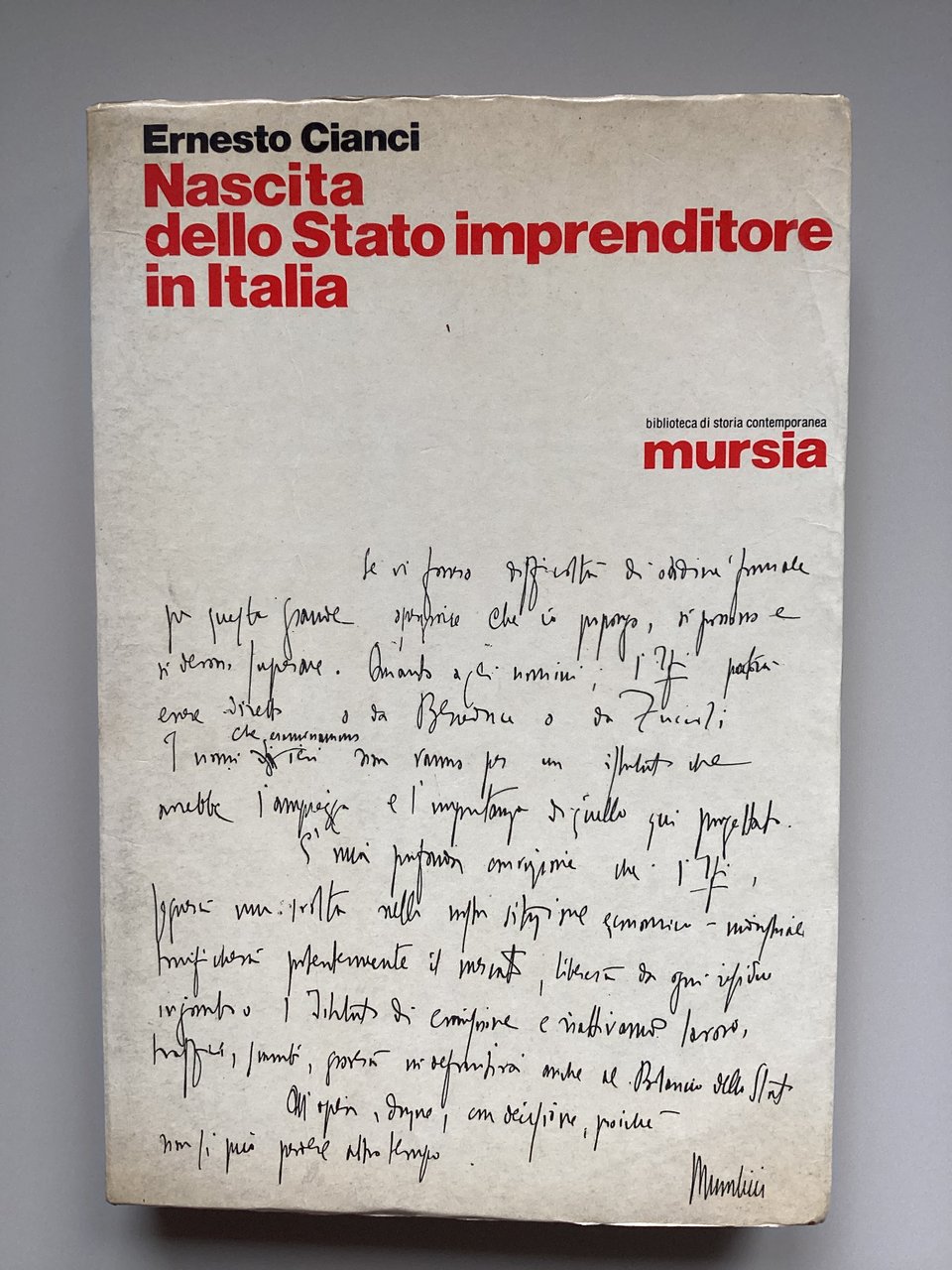 Nascita dello Stato imprenditore in Italia