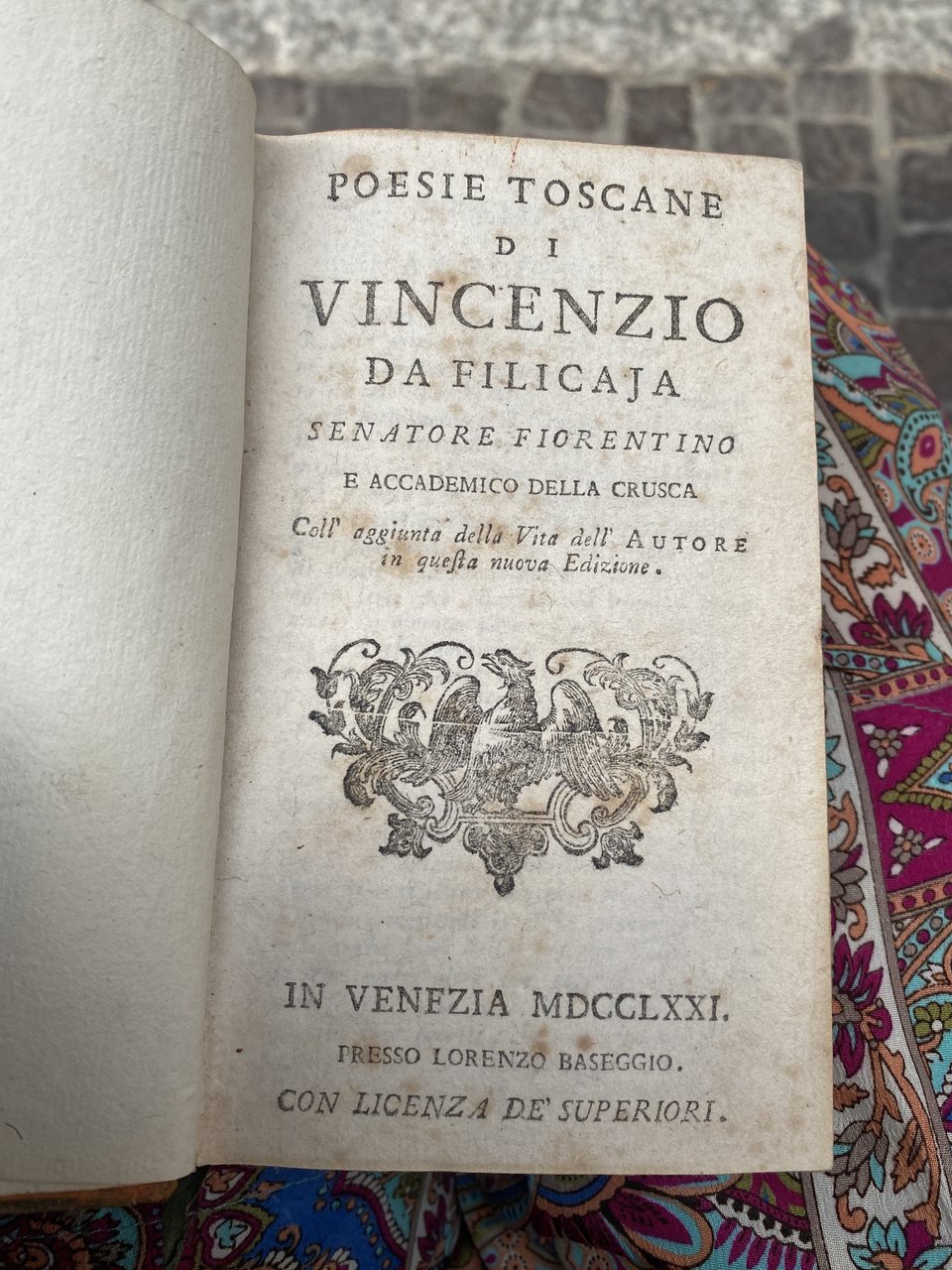 Poesie toscane di Vincenzo da Filicaja