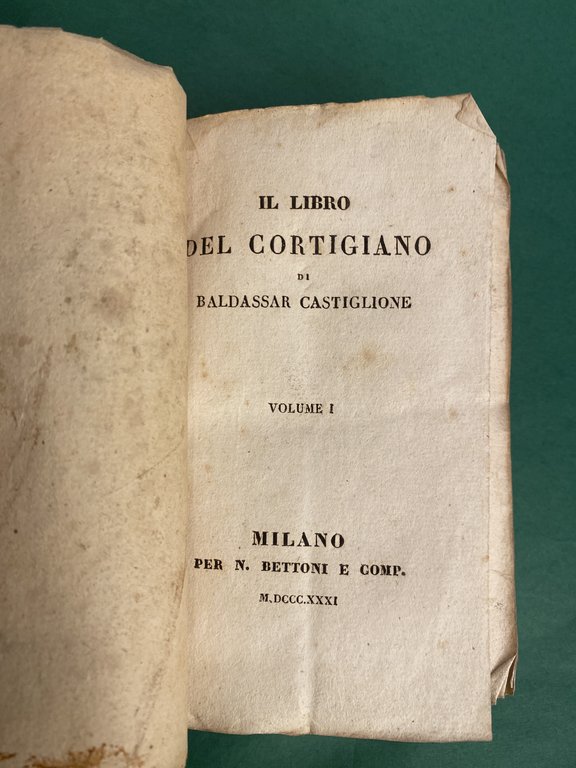 Il libro del cortegiano di Baldassar Castiglione