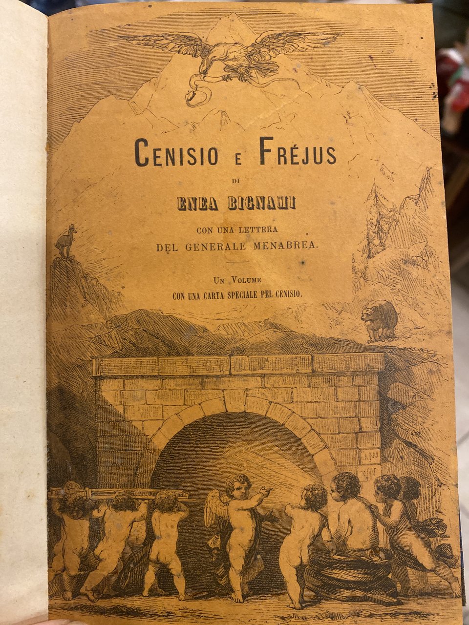 Cenisio e Frejus con una lettera del generale Menabrea - …