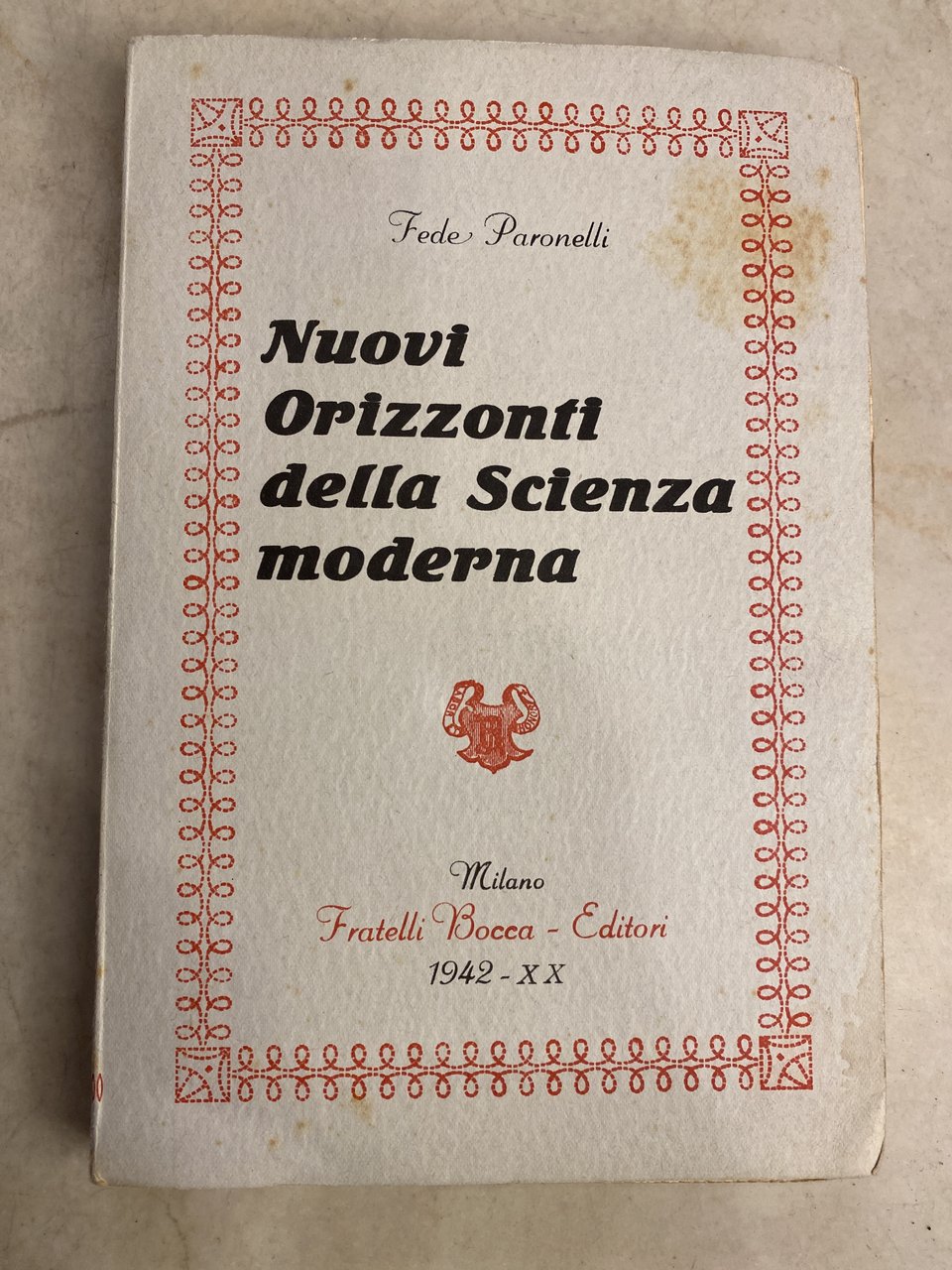 Nuovi orizzonti della scienza moderna