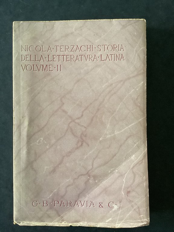 Storia della letteratura latina. Volume II: da Tiberio al VI secolo