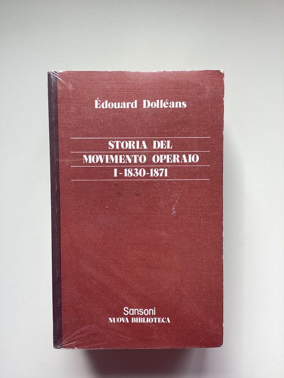 Storia del movimento operaio
