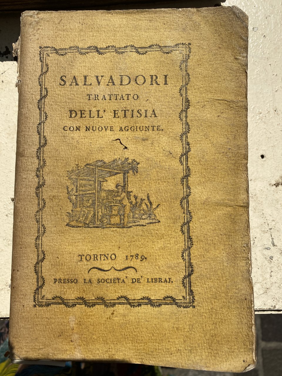 Del morbo tisico libri tre di Matteo Salvadori medico tirolese …