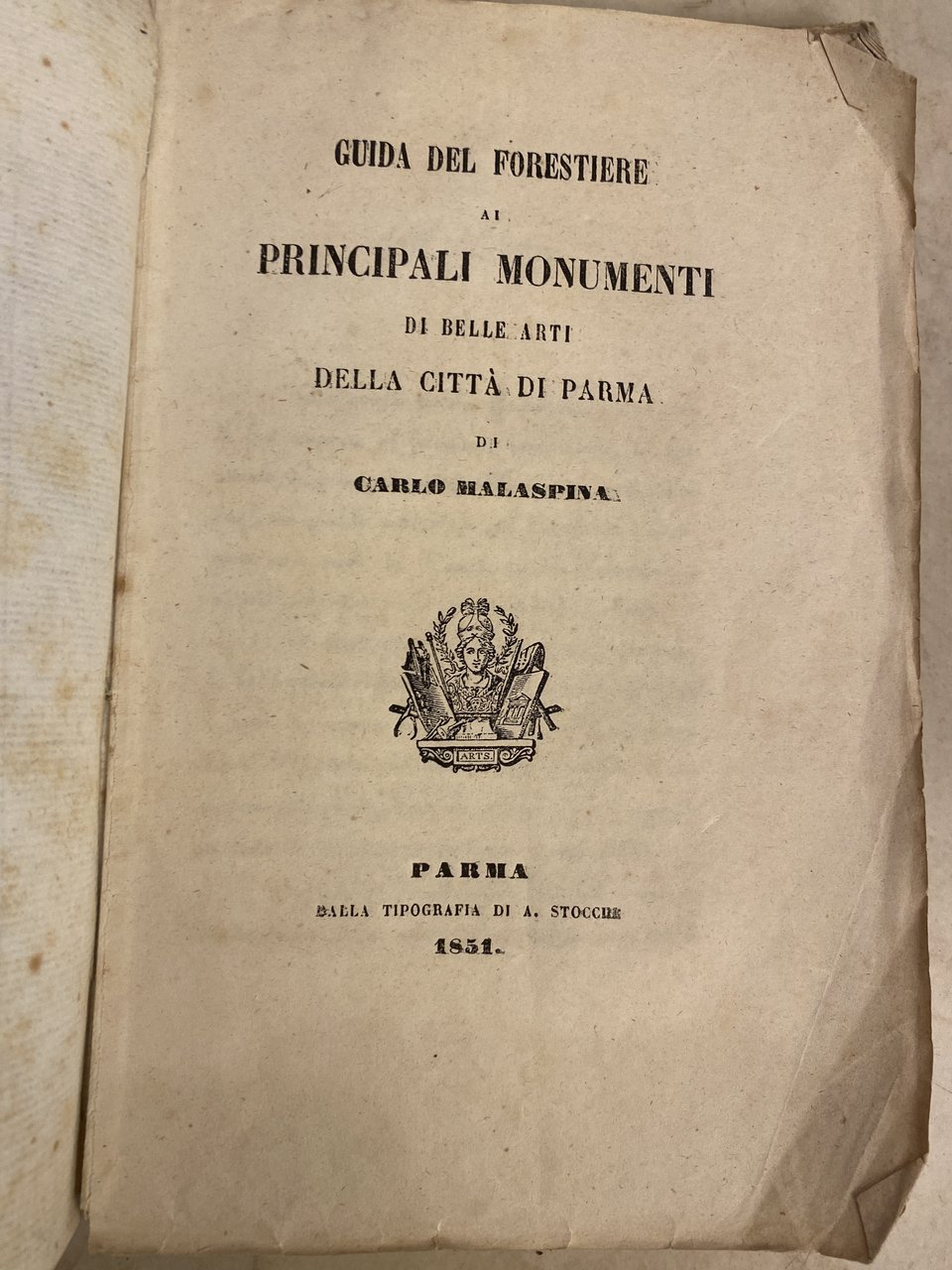 Guida del forestiere ai monumenti di belle arti della città …