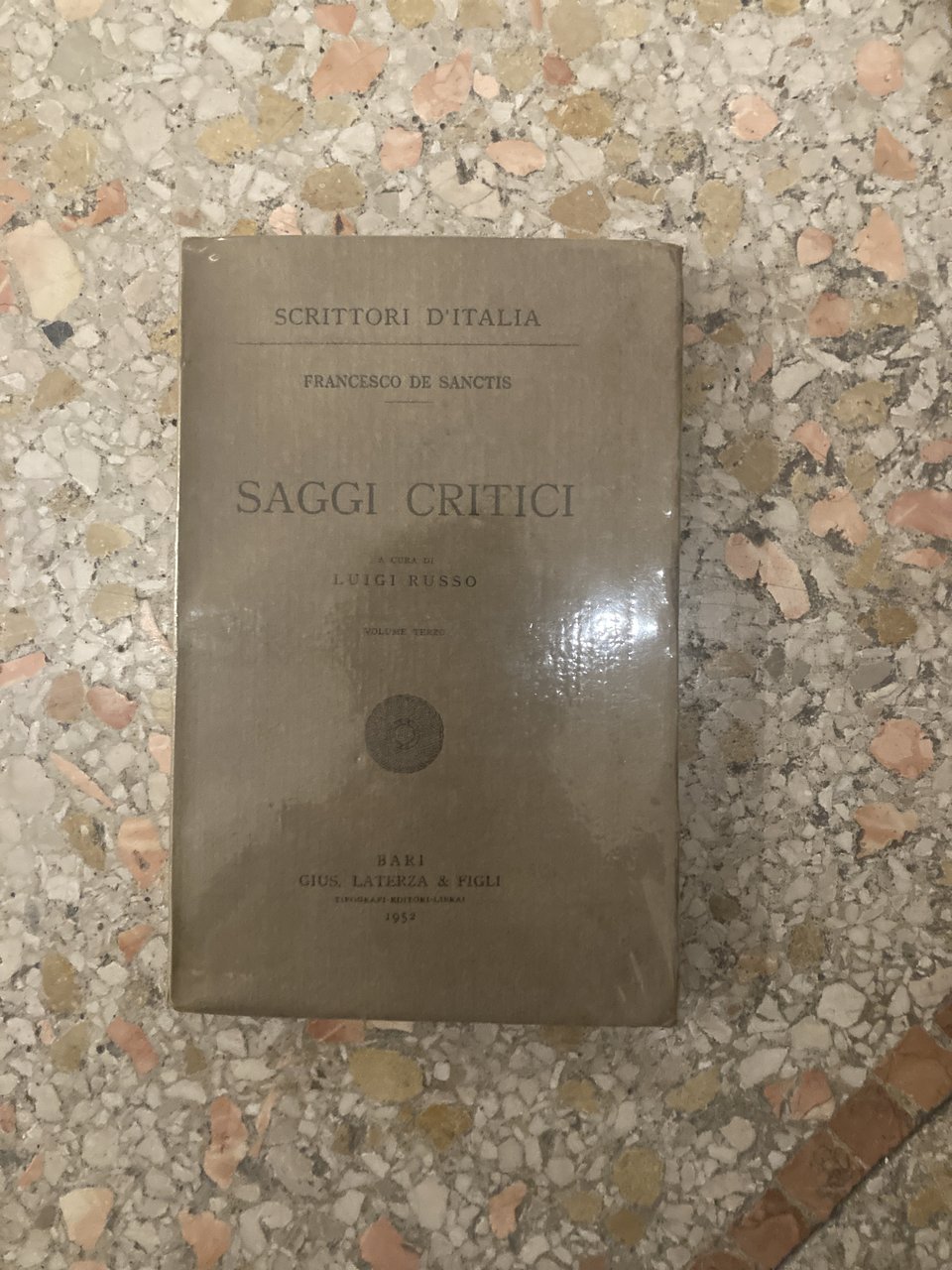 Saggi critici terzo volume