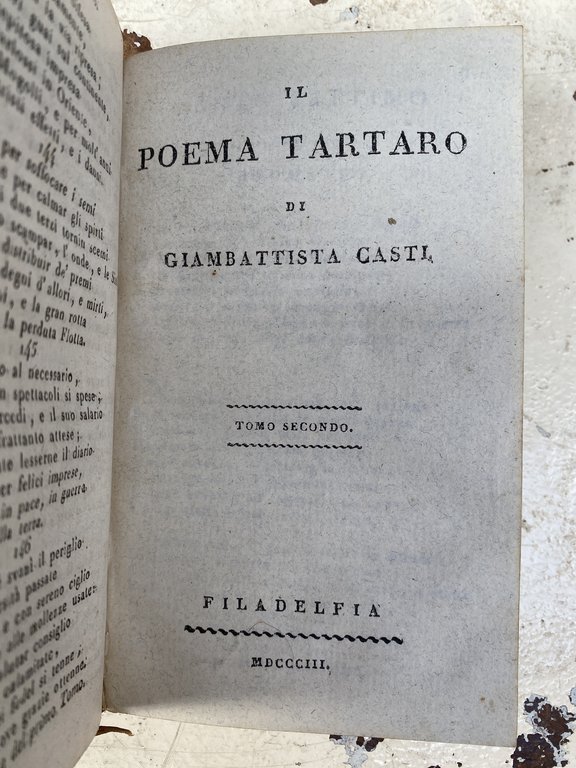 Il poema tartaro