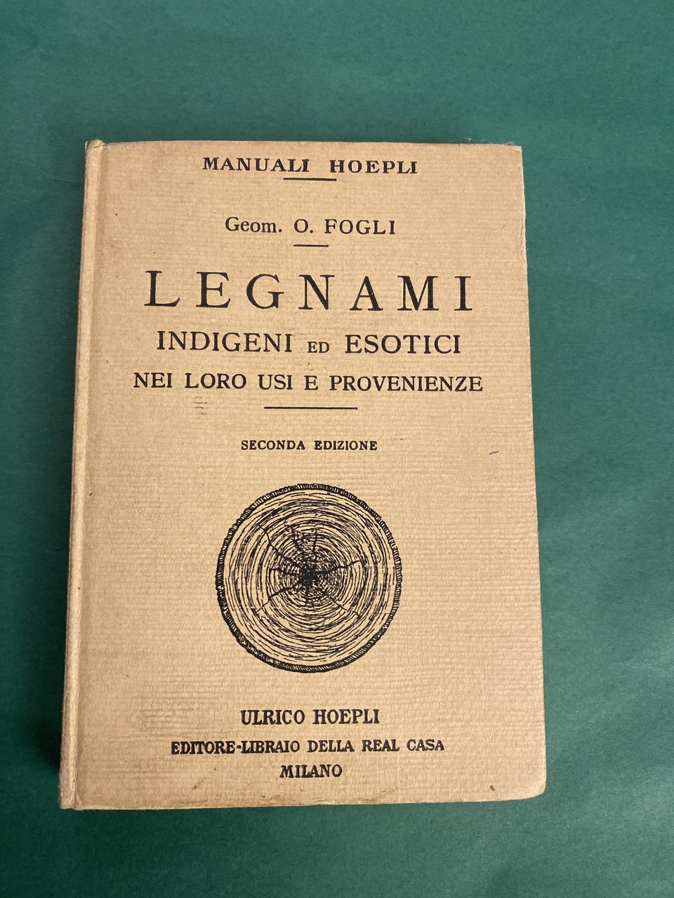 Legnami indigeni ed esotici nei loro usi e provenienze