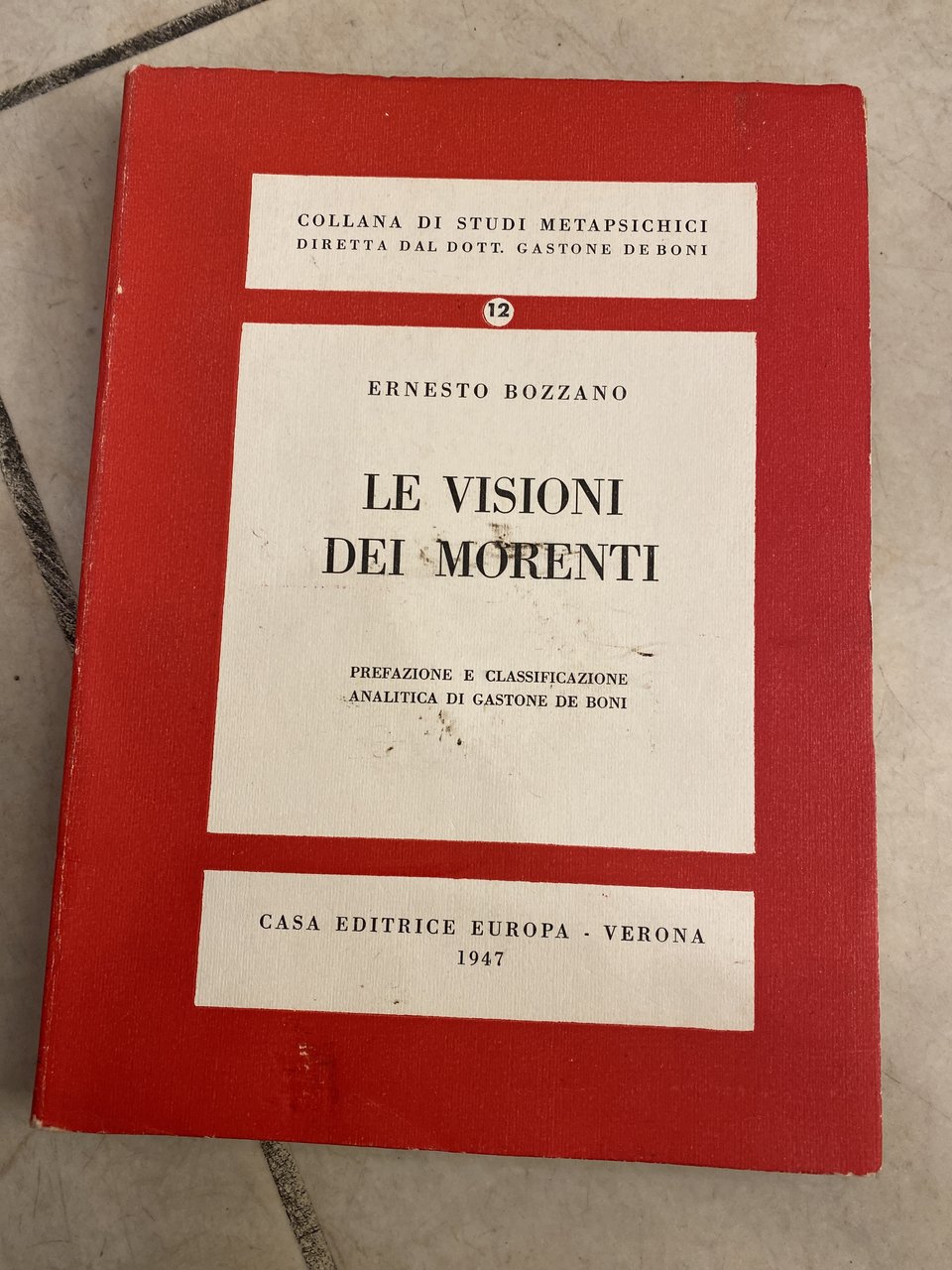 Le visioni dei morenti