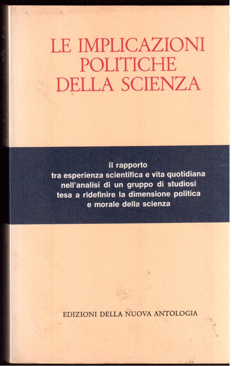 Le implicazioni politiche della scienza