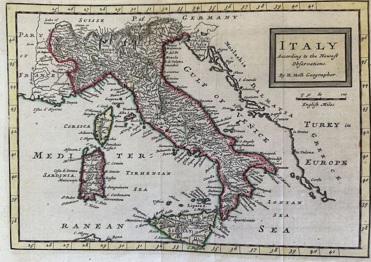 ITALY ACCORDING TO THE NEWEST OBSERVATIONS