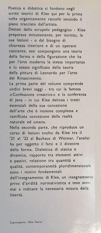 Teoria della forma e della figurazione. Lezioni, note, saggi raccolti …