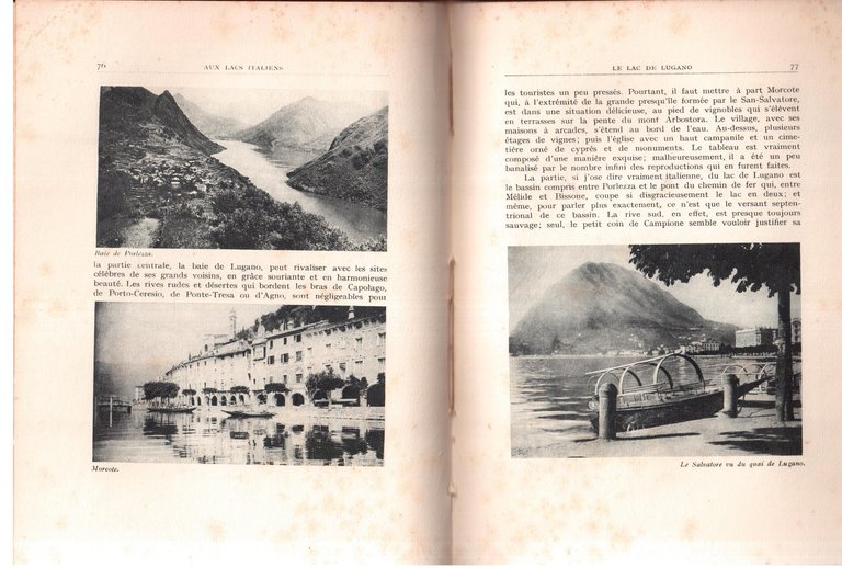 Aux lacs italiens Come - Majeur - Lugano - Orta …