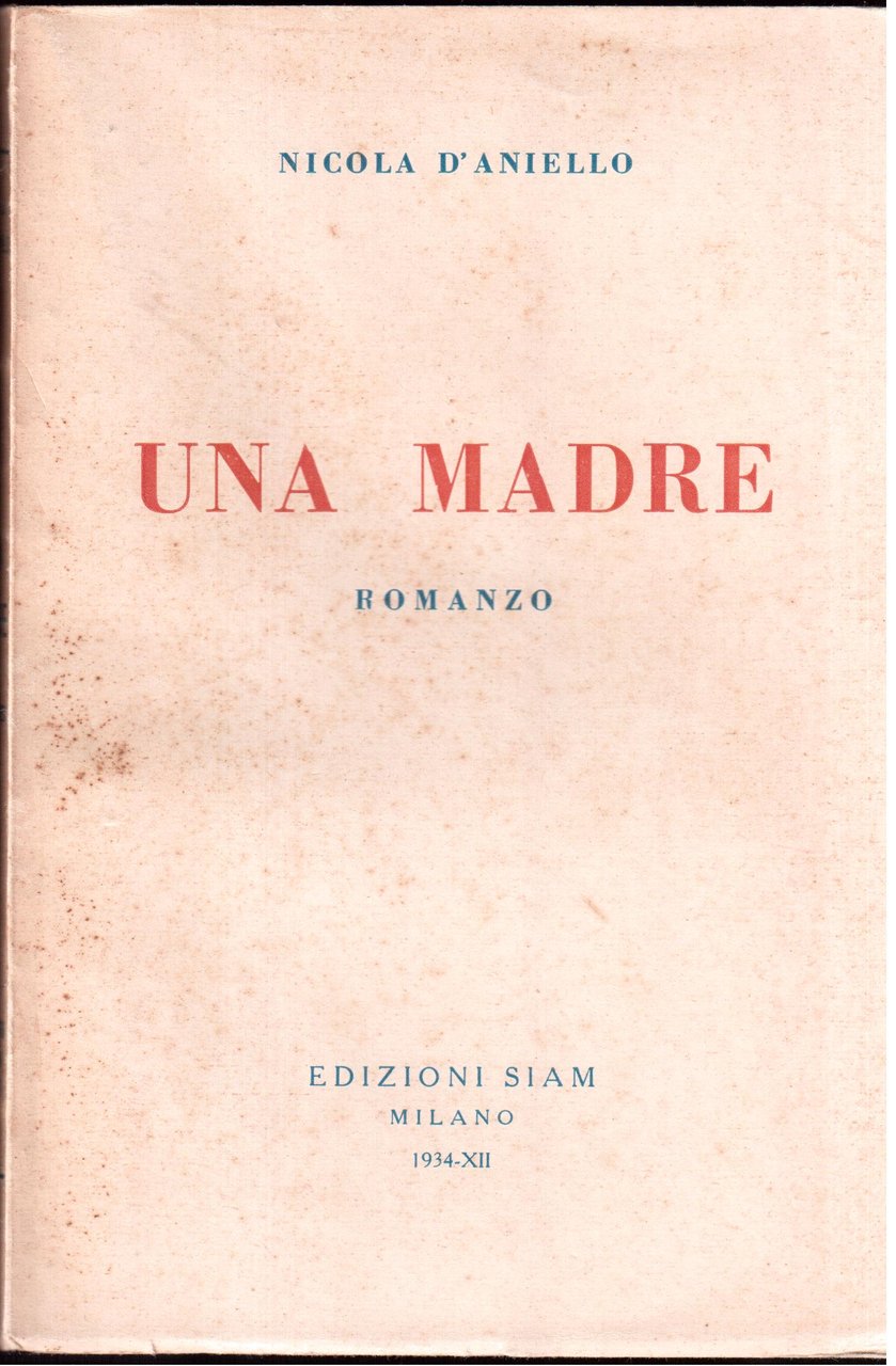 Una madre - Romanzo