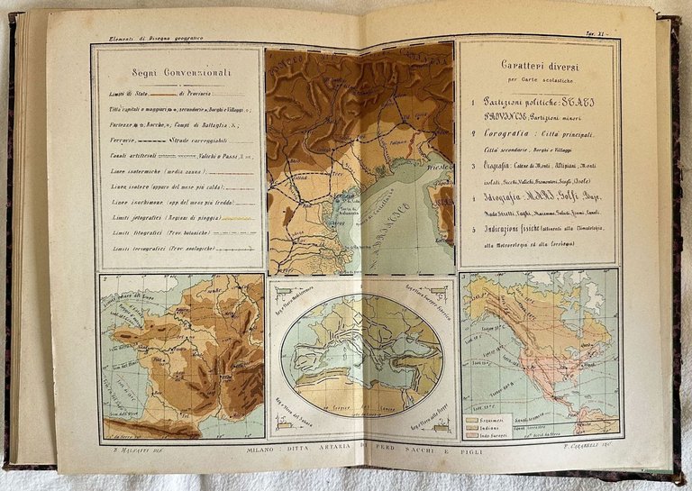 ELEMENTI DI DISEGNO GEOGRAFICO PROPOSTI ALLE SCUOLE SECONDARIE