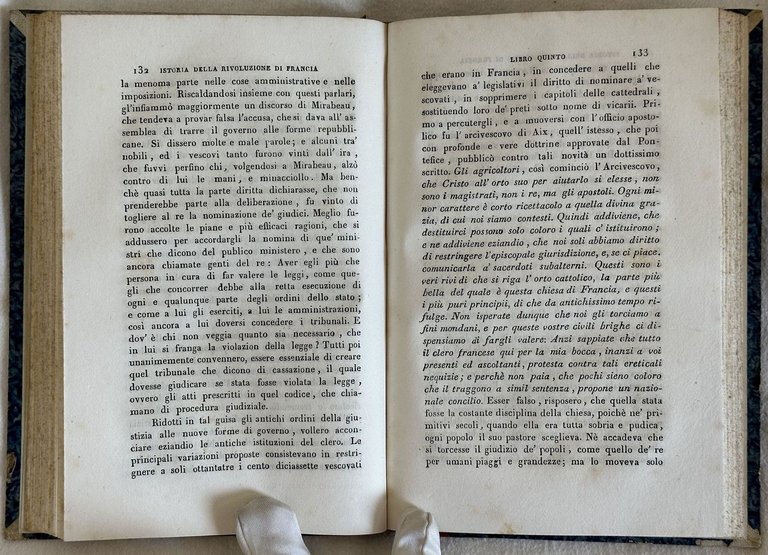 ISTORIA DELLA RIVOLUZIONE DI FRANCIA DALLA CONVOCAZIONE DEGLI STATI FINO …