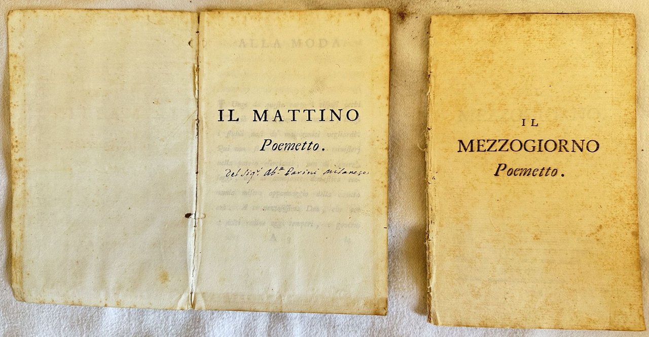 IL MATTINO POEMETTO - IL MEZZOGIORNO POEMETTO?