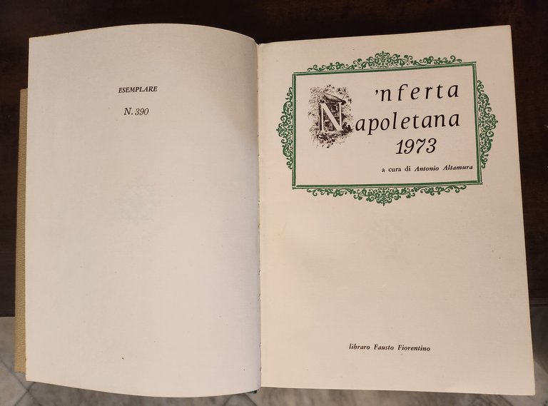 'Nferta Napoletana 1973.