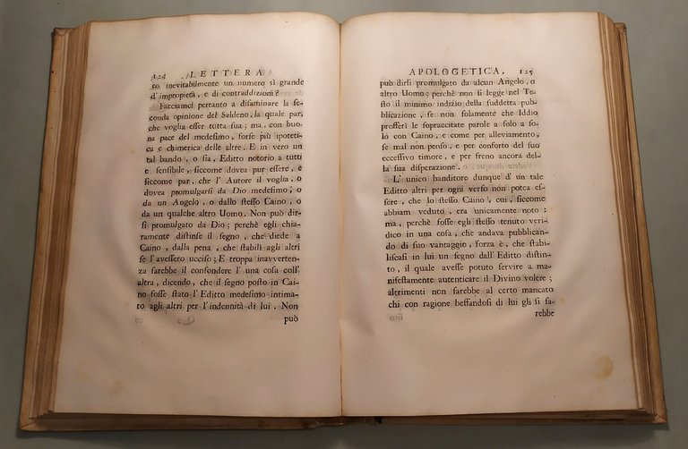 Lettera apologetica contenente la difesa del libro intitolato Lettere d’una …