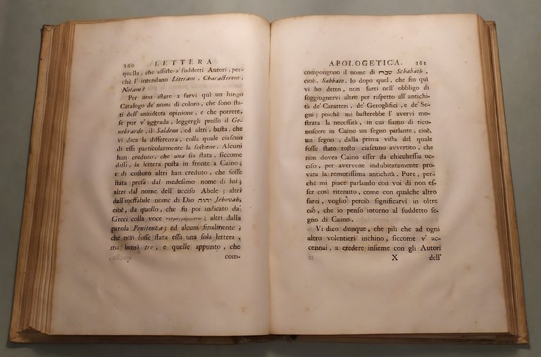 Lettera apologetica contenente la difesa del libro intitolato Lettere d’una …