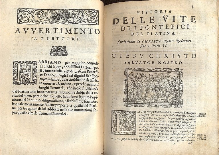 Delle Vite de' Sommi Pontefici, dal Salvator Nostro sino a …
