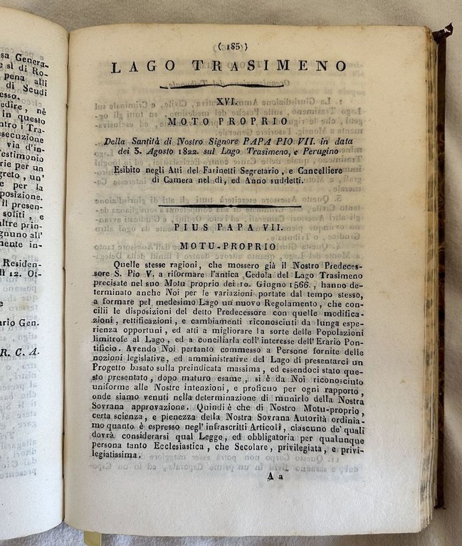 RACCOLTA DI LEGGI E REGOLAMENTI SULLE REGALIE, TASSE E PRIVATIVE …