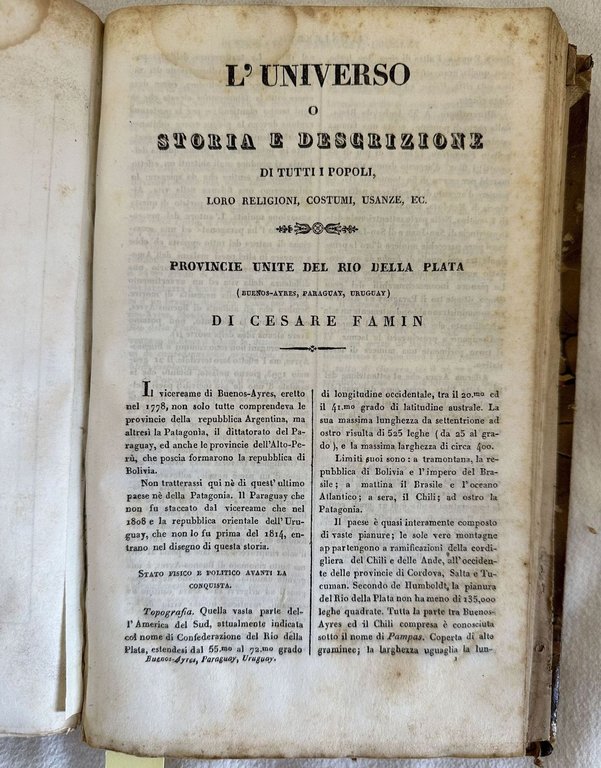 OCEANIA O QUINTA PARTE DEL MONDO RIVISTA GEOGRAFICA ED ETNOGRAFICA …