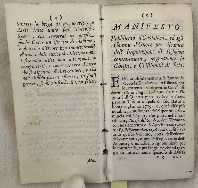 RISPOSTA CAVALLERESCA A XII QUESITI NATI PER OCCASIONE DELLA SCRITTURA …