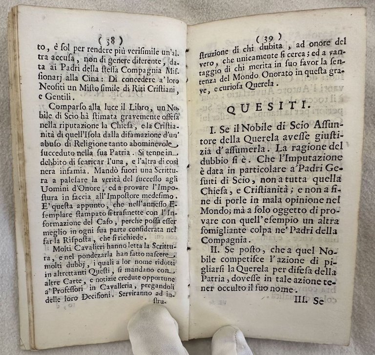 RISPOSTA CAVALLERESCA A XII QUESITI NATI PER OCCASIONE DELLA SCRITTURA …