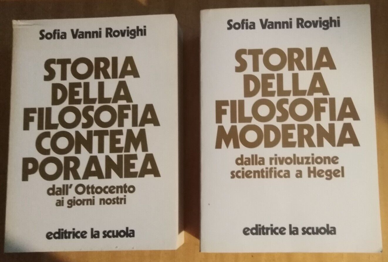 Storia della filosofia moderna e contemporana - 2 voll. Dalla …