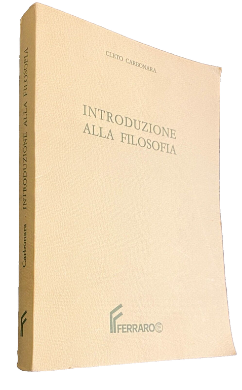 INTRODUZIONE ALLA FILOSOFIA