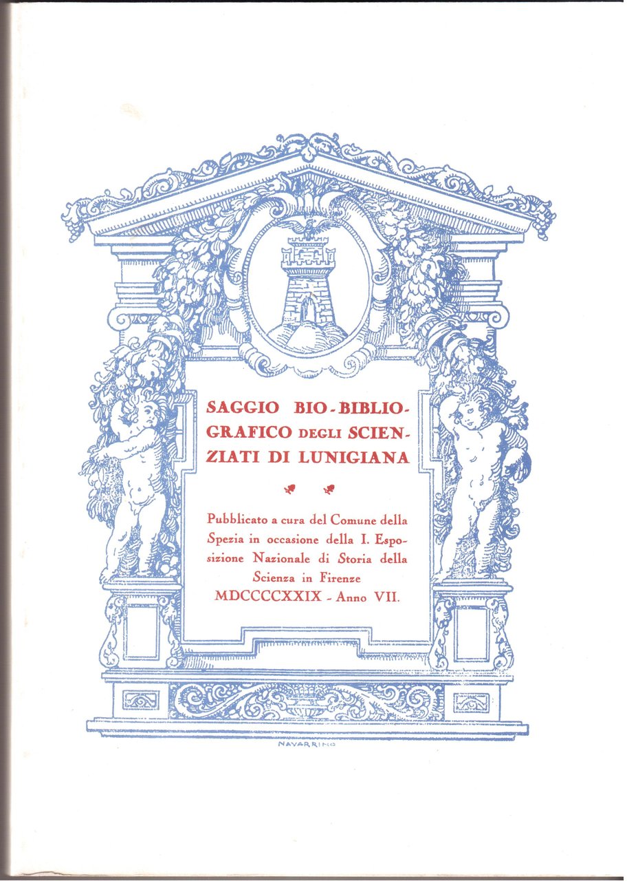 Saggio bio-bibliografico degli scienziati di Lunigiana