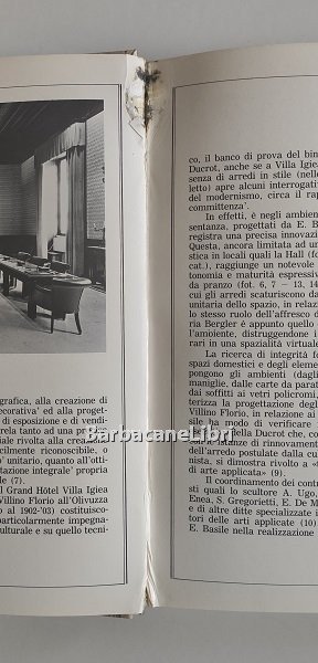 Mobili e arredi di Ernesto Basile nella produzione Ducrot