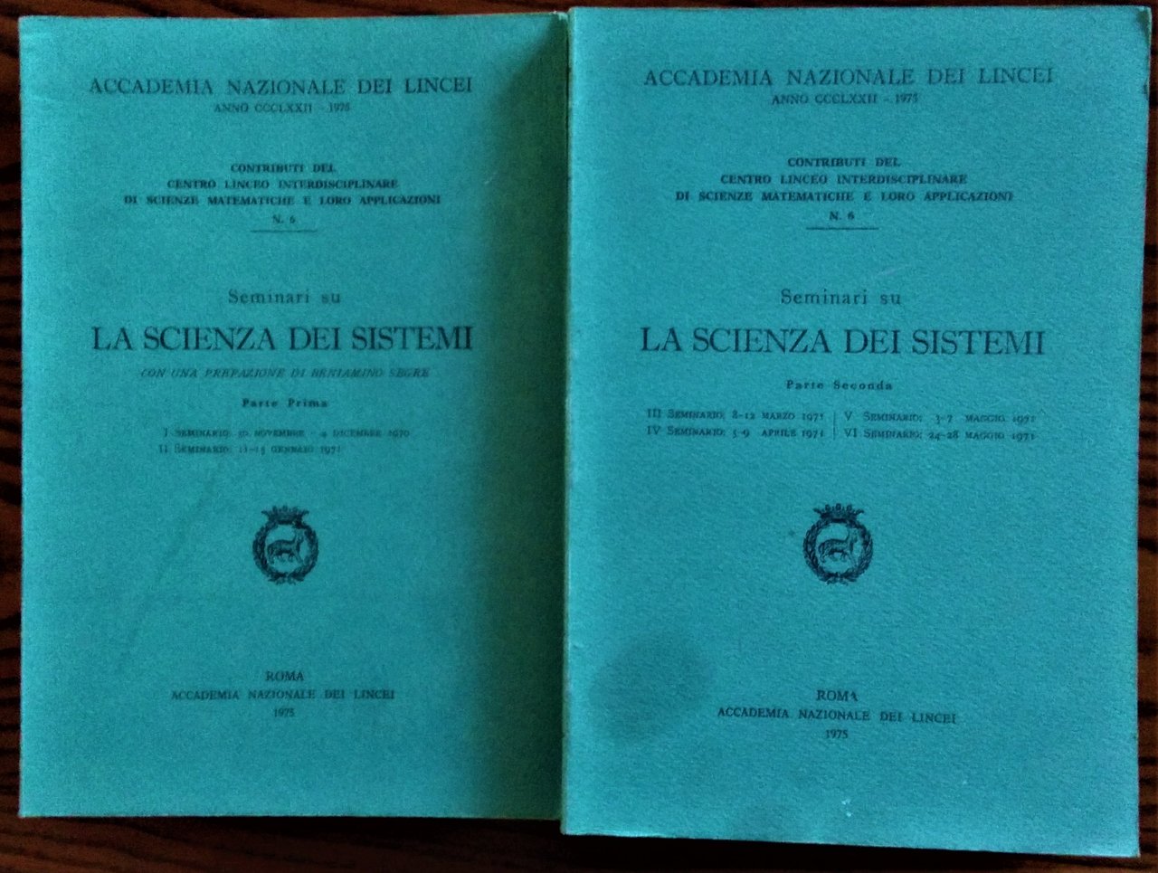 Seminari su La Scienza dei Sistemi. Con una prefazione di …