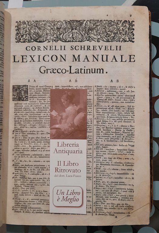 Lexicon Manuale Graeco – Latinum et Latino – Graecum. Utrumque …