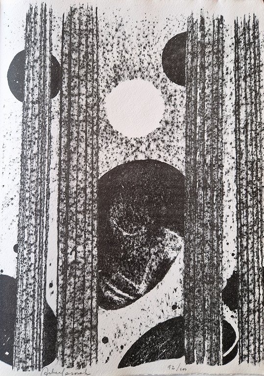 Cantique des colonnes. Suivi d'une traduction italienne de Mario Luzi. …