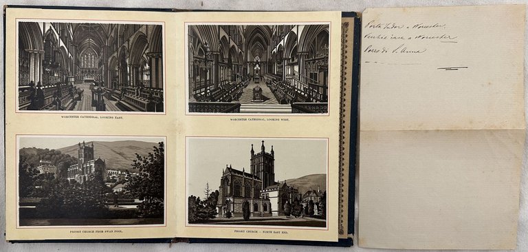 THE ALBUM OF WORCESTER AND MALVERN VIEWS ENTERED AT STATIONER'S …